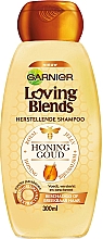 Парфумерія, косметика Шампунь для ламкого волосся - Garnier Ultra Doux Loving Blends Shampoo Honinggoud