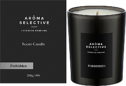 Ароматическая свеча "Forbidden" - Aroma Selective Scented Candle — фото N2