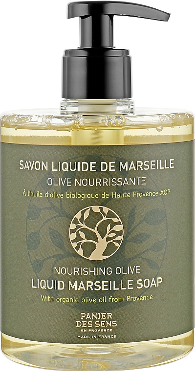 Марсельское жидкое мыло "Олива" - Panier Des Sens Liquid Marseille Soap Nourishing Olive — фото N1