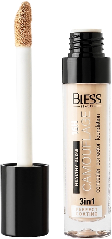 Консилер - Bless Beauty Camouflage 3 in 1 Concealer