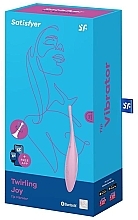 Точечный смарт-стимулятор с вибрацией, розовый - Satisfyer Twirling Joy Connect App Pink — фото N3