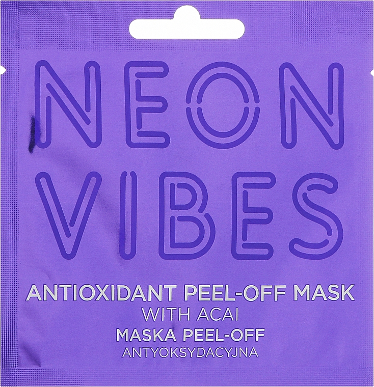 Антиоксидантная отшелушивающая маска для лица - Marion Neon Vibes Antioxidant Peel-off Mask — фото N1