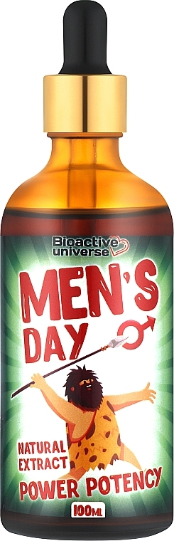 Засіб для потенції з перцем чилі "3 екстракти" - Bioactive Universe Men's Day Power Potency — фото N1