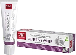 Парфумерія, косметика Біоактивна зубна паста для зменшення чутливості зубів - SPLAT Sensitive White