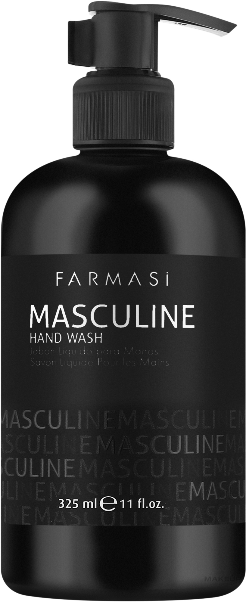 Чоловіче рідке мило для рук - Farmasi Masculine Hand Wash — фото 325ml