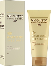 Маска для волосся з екстрактом золота - Nico Nico Gold Dew Treatment — фото N2