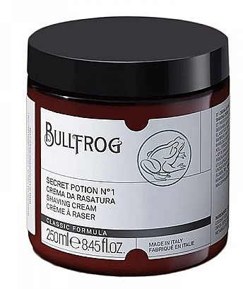 Крем для бритья - Bullfrog Secret Potion №1 Shaving Cream — фото N1