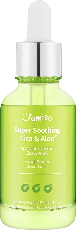 Успокаивающая сыворотка - Jumiso Super Soothing Cica & Aloe Facial Serum — фото N1