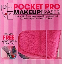 Серветка для зняття макіяжу, рожева - MakeUpEraser — фото N2