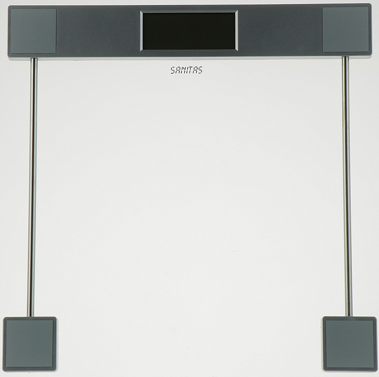 Весы стеклянные цифровые, SGS 06 - Sanitas Digital Bathroom Scales Glass — фото N1