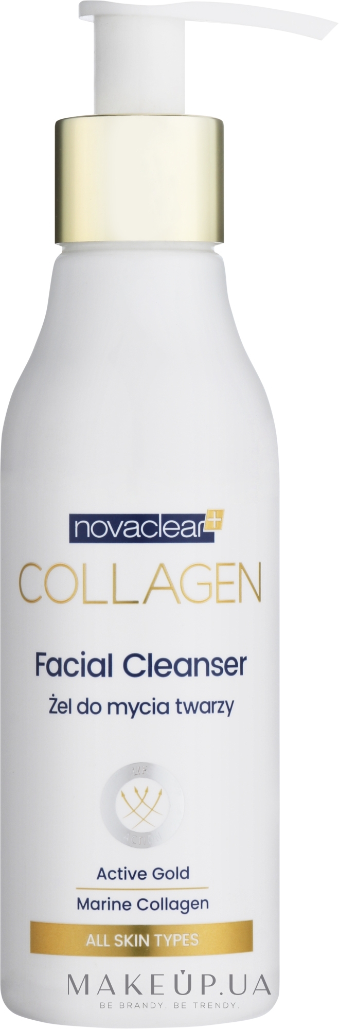 Колагеновий очищувальний засіб для обличчя - Novaclear Collagen Facial Cleanser — фото 150ml