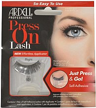 Накладные ресницы - Ardell Press On Lashes 101 Black — фото N1