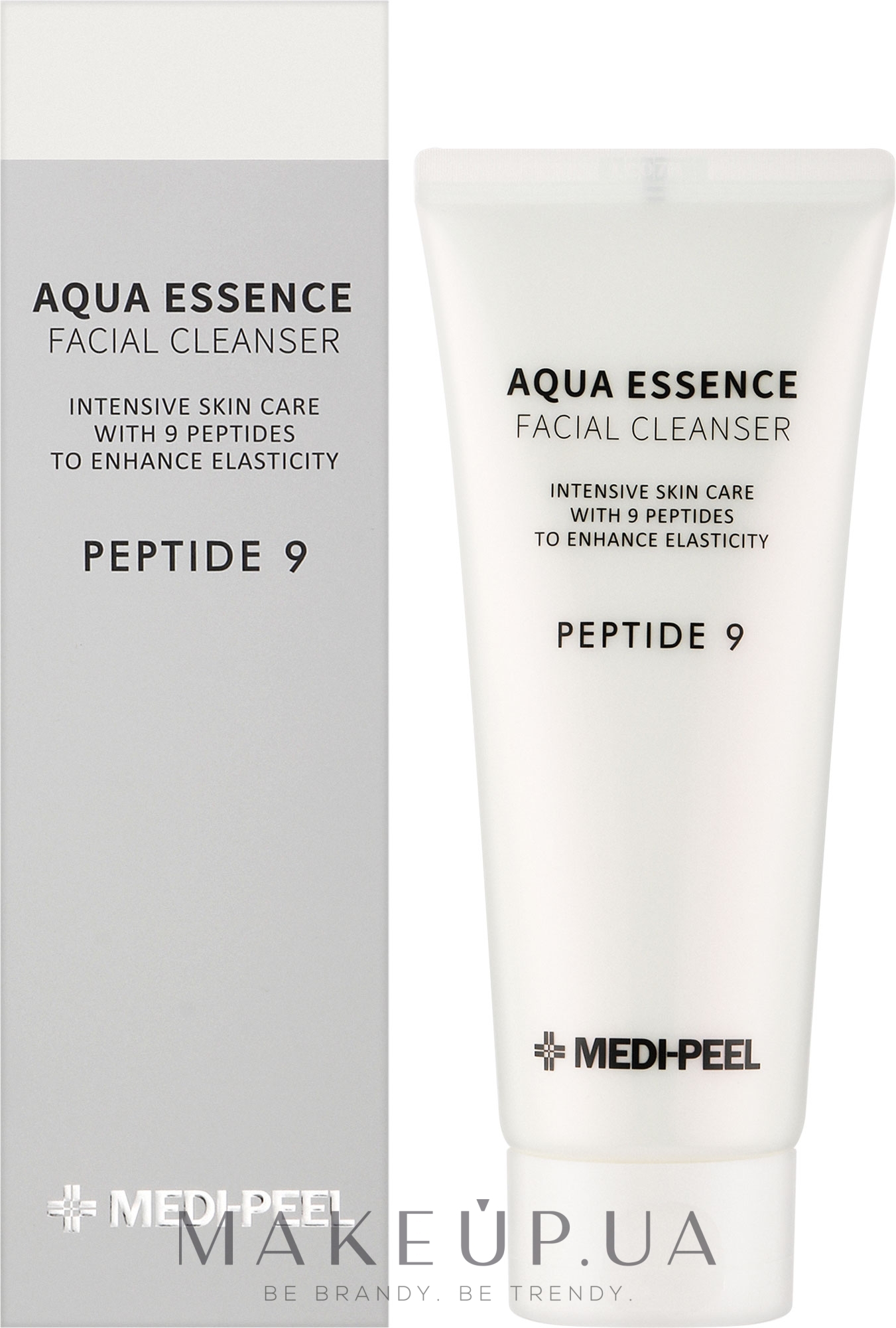 Пенка для умывания с пептидами - MEDIPEEL Peptide 9 Aqua Essence Facial Cleanser — фото 150ml