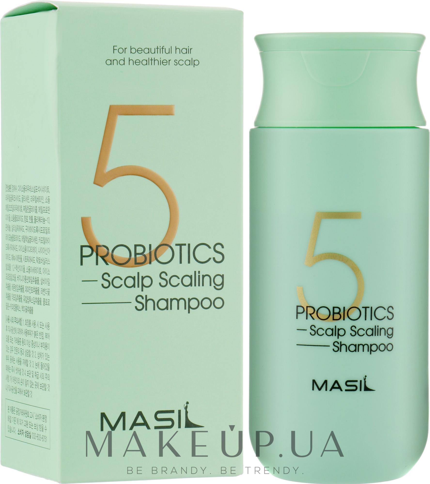 Шампунь для глибокого очищення шкіри голови - Masil 5 Probiotics Scalp Scaling Shampoo — фото 150ml