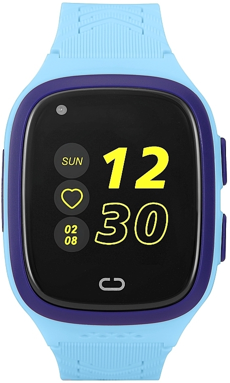 Смарт-часы для детей, голубые - Garett Smartwatch Kids Rock 4G RT — фото N3