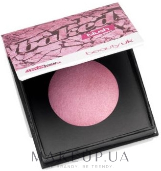 Рум'яна для обличчя - Beauty UK Cosmetics Baked Blusher — фото 1 - Popsicle Pink