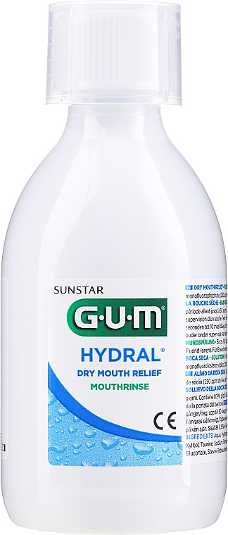 Ополіскувач для порожнини рота - GUM Hydral Mouthrinse — фото N1