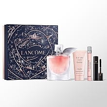 Парфумерія, косметика Lancome La Vie Est Belle - Набір (edp/100ml + b/milk/50ml+ edp/10ml + mascara/2ml)