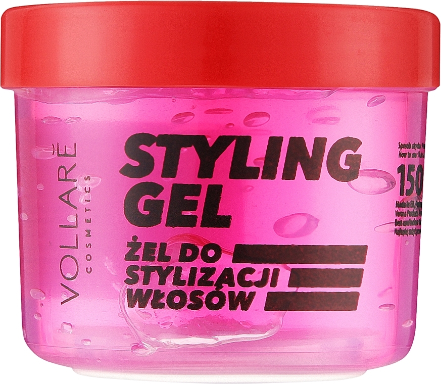 Гель для укладки волос, сильной фиксации - Vollare Cosmetics Styling Gel Strong — фото N1
