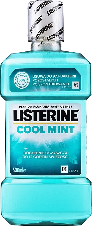 Ополаскиватель для полости рта "Свежая мята" - Listerine Cool Mint — фото N3