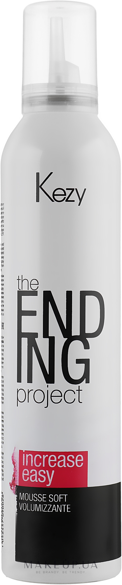 Мус для створення об'єму волосся - Kezy The Ending Project Increase Mousse Easy — фото 300ml