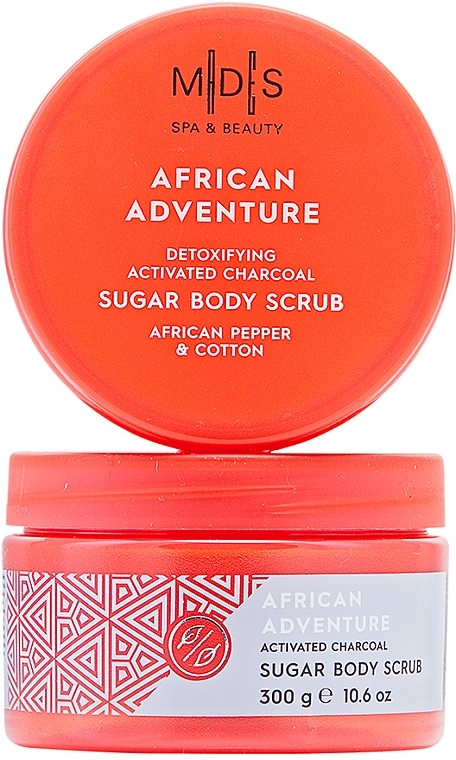 Цукровий скраб для тіла "Африканські пригоди" - Mades Cosmetics Spa&Beauty African Adventure Sugar Body Scrub — фото N1