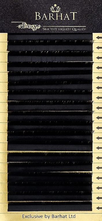 Накладные ресницы L+ 0,07 мм (11 мм), 18 линий - Barhat Lashes — фото N1