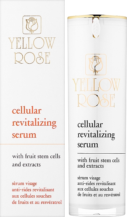 Сыворотка клеточная восстанавливающая со стволовыми клетками - Yellow Rose Cellular Revitalizing Serum — фото N2