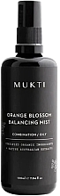 Балансувальний спрей для обличчя з квіткою апельсина - Mukti Organics Orange Blossom Balancing Mist — фото N1