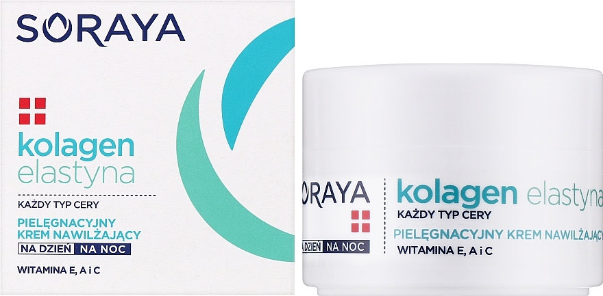 Увлажняющий крем для лица - Soraya Kolagen i Elastyna Moisturizing Cream — фото N2