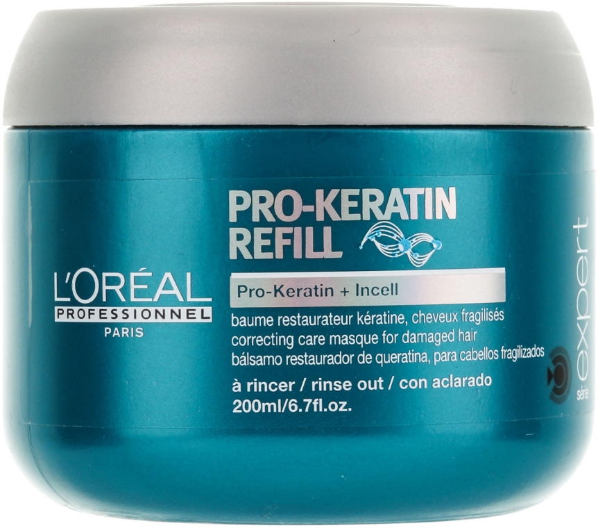 Маска для поврежденных и ломких волос - L'Oreal Professionnel Serie Expert Pro-Keratin Refill Herstellend Masker