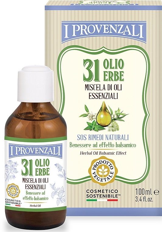 Суміш ефірних олій - I Provenzali 31 Herbal Oil — фото N1