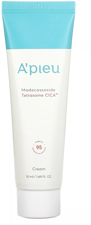 Крем для обличчя відновлювальний з мадекасосідом - A'pieu Madecassoside Tetrasome Cica Cream — фото N1