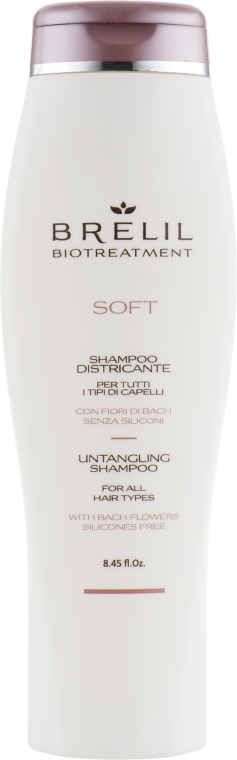Шампунь для непослушных волос - Brelil Bio Treatment Soft Shampoo — фото N1