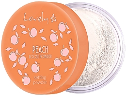 Прозрачная пудра для лица - Lovely Peach Loose Powder Setting Powder — фото N2