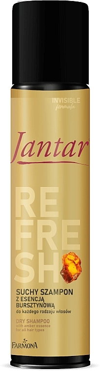 Сухий освіжальний шампунь із бурштином для волосся - Farmona Jantar Refresh — фото N1