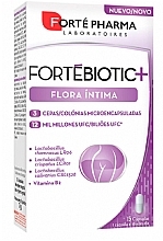 Пищевая добавка для нормализации вагинальной микрофлоры, капсулы - Forte Pharma Laboratories Fortebiotic+ Flora Intima — фото N1