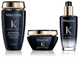 Парфумерія, косметика Набір - Kérastase Chronologiste (sh/250ml + h/oil/100ml + mask/200ml)