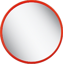 Косметичне дзеркало, 7 см, червоне - Ampli — фото N1