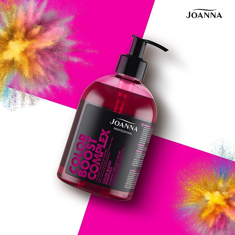 Шампунь для тонирования цвета - Joanna Professional Color Boost Complex Shampoo Toning Color — фото N5