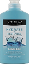 Зволожувальний шампунь для сухого волосся - John Frieda Hydrate & Recharge Shampoo — фото N1