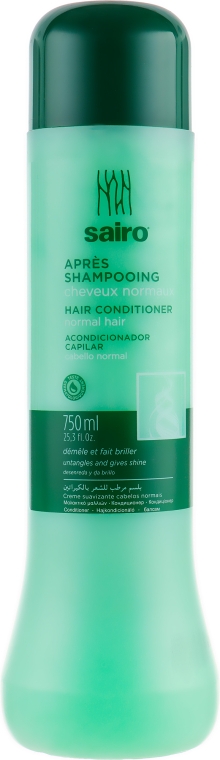 Кондиціонер для нормального волосся - Sairo Hair Conditioner Normal Hair — фото N1