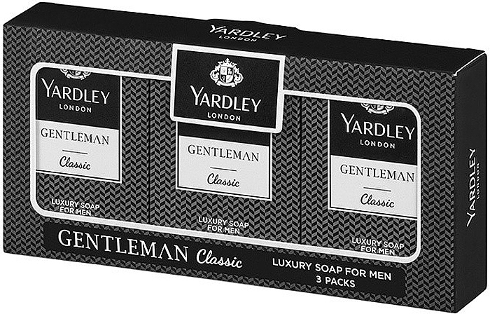 Yardley Gentleman Classic - Набор (soap/3x90g) — фото N1