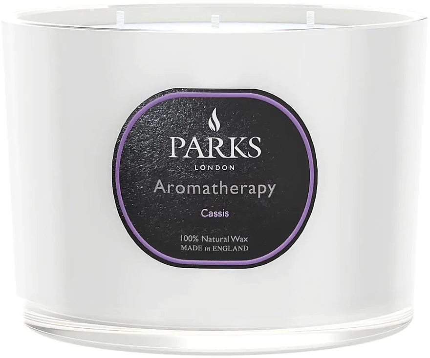 Ароматическая свеча - Parks London Aromatherapy Cassis Candle — фото N3