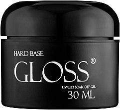 База для нігтів - Gloss Company Soak Off Hard Base — фото N2
