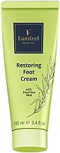 Восстановительный крем для ног с грязью Мертвого моря - Famirel Restoring Foot Cream — фото N1