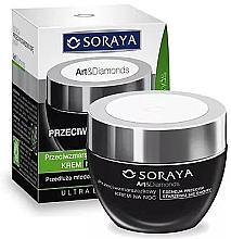 Духи, Парфюмерия, косметика Ночной крем для лица - Soraya Art&Diamonds Night Cream 30+