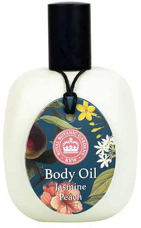 Масло для тела "Жасмин и персик" - The English Soap Company Kew Gardens Jasmine Peach Body Oil  — фото N1