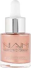 Рідкий хайлайтер для обличчя - NAM Diamond Drops Mixer Liquid highlighter — фото N1