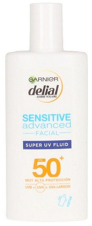 Сонцезахисний крем для обличчя - Garnier Delial Sensitive Advance Hyaluronic Acid Face Cream Spf50 — фото N1